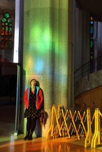 seek first the kingdom - photo of woman looking up